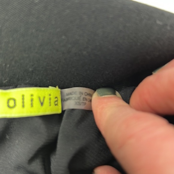 Alice & Olivia yellow & black plaid mini skirt - Picture 5 of 10